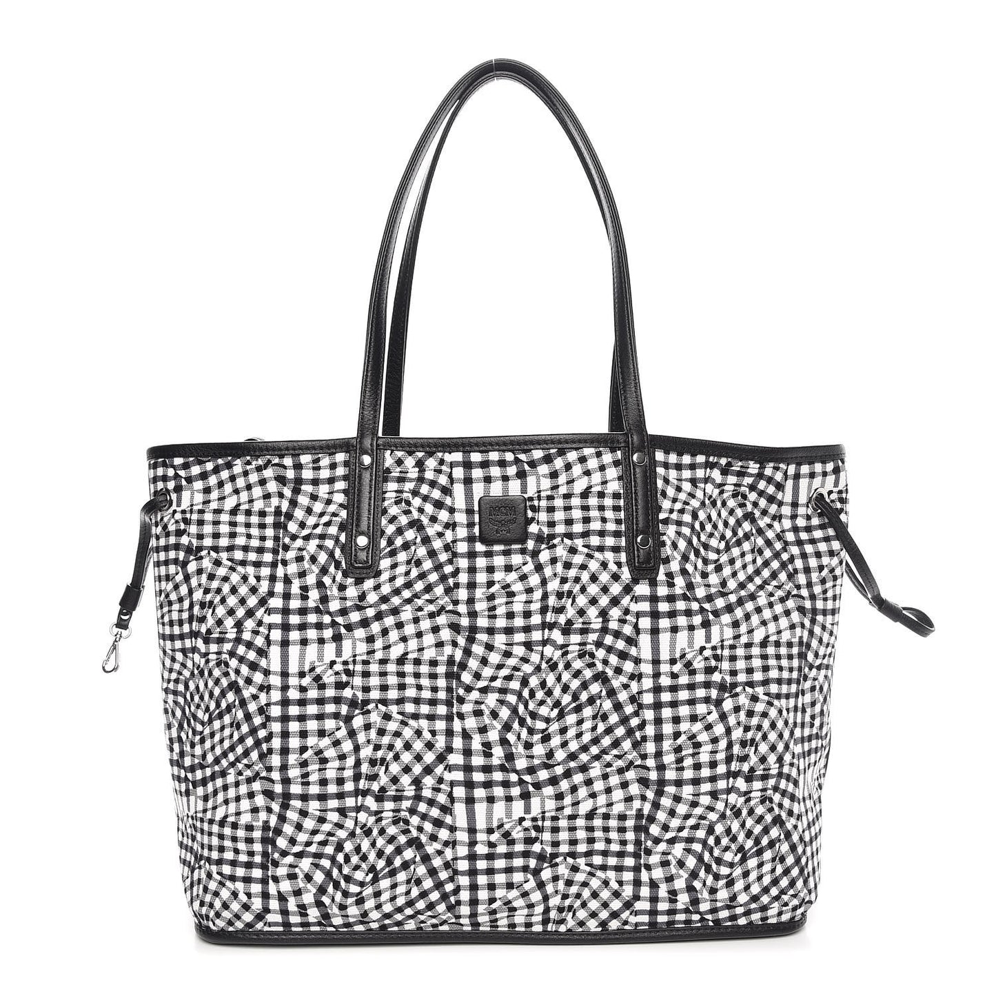 Visetos Medium Reversible Shopper Tote Black