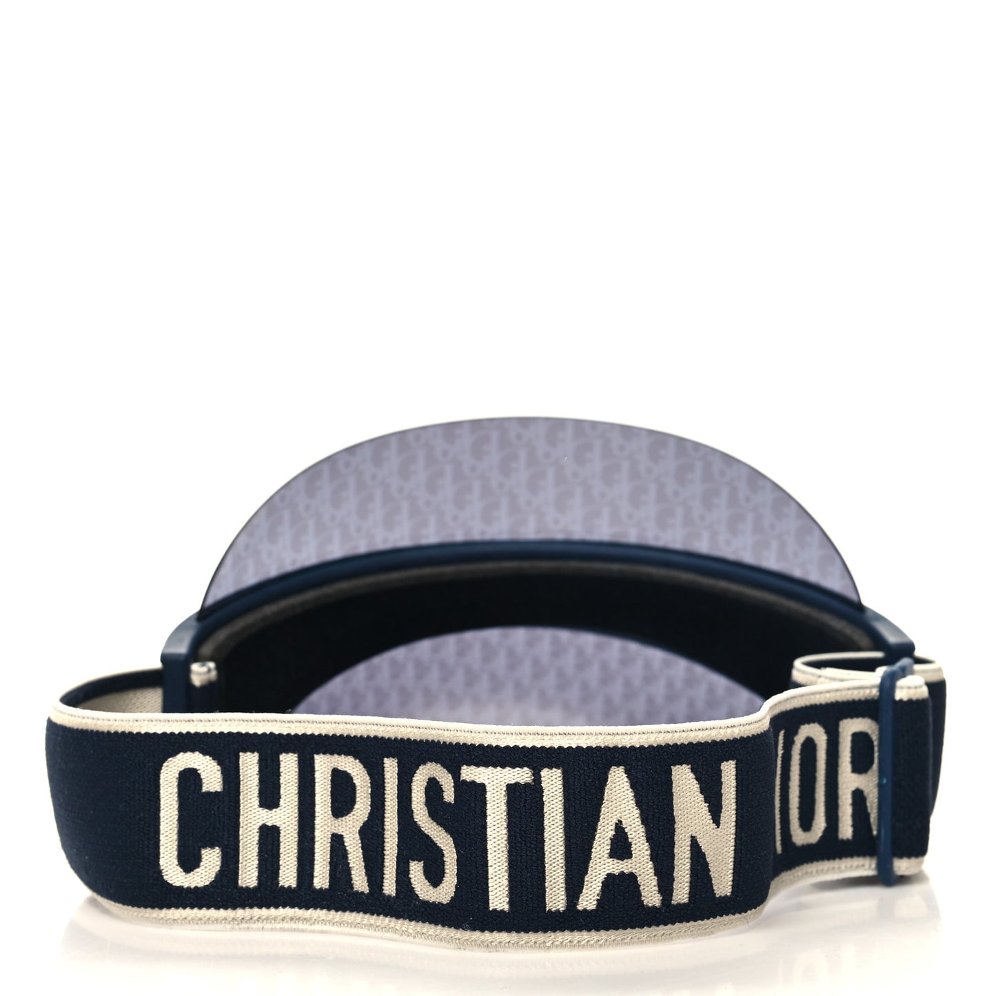 Oblique DiorClub V1U Sun Visor Blue