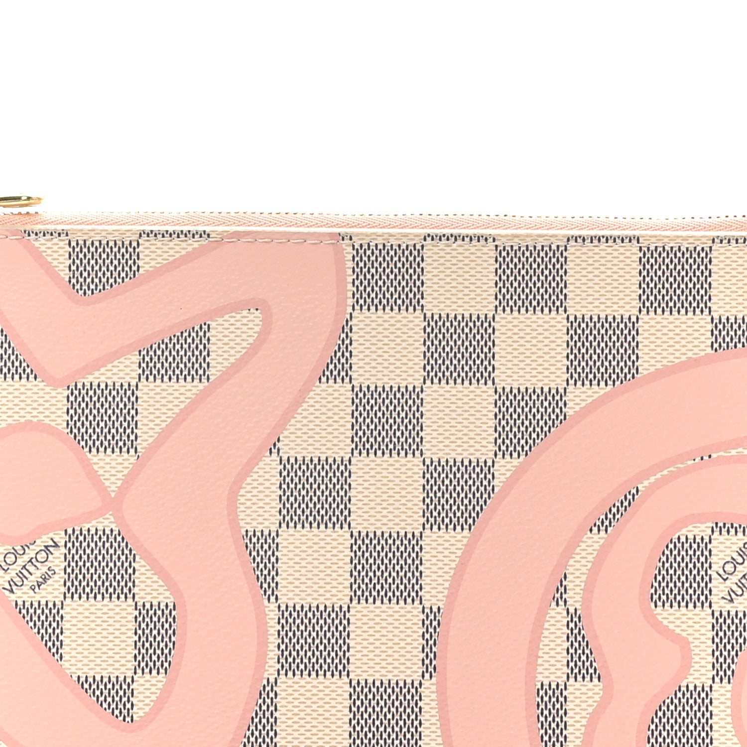 Louis Vuitton Damier Azur Tahitienne Neverfull MM GM Pochette 7 of 7