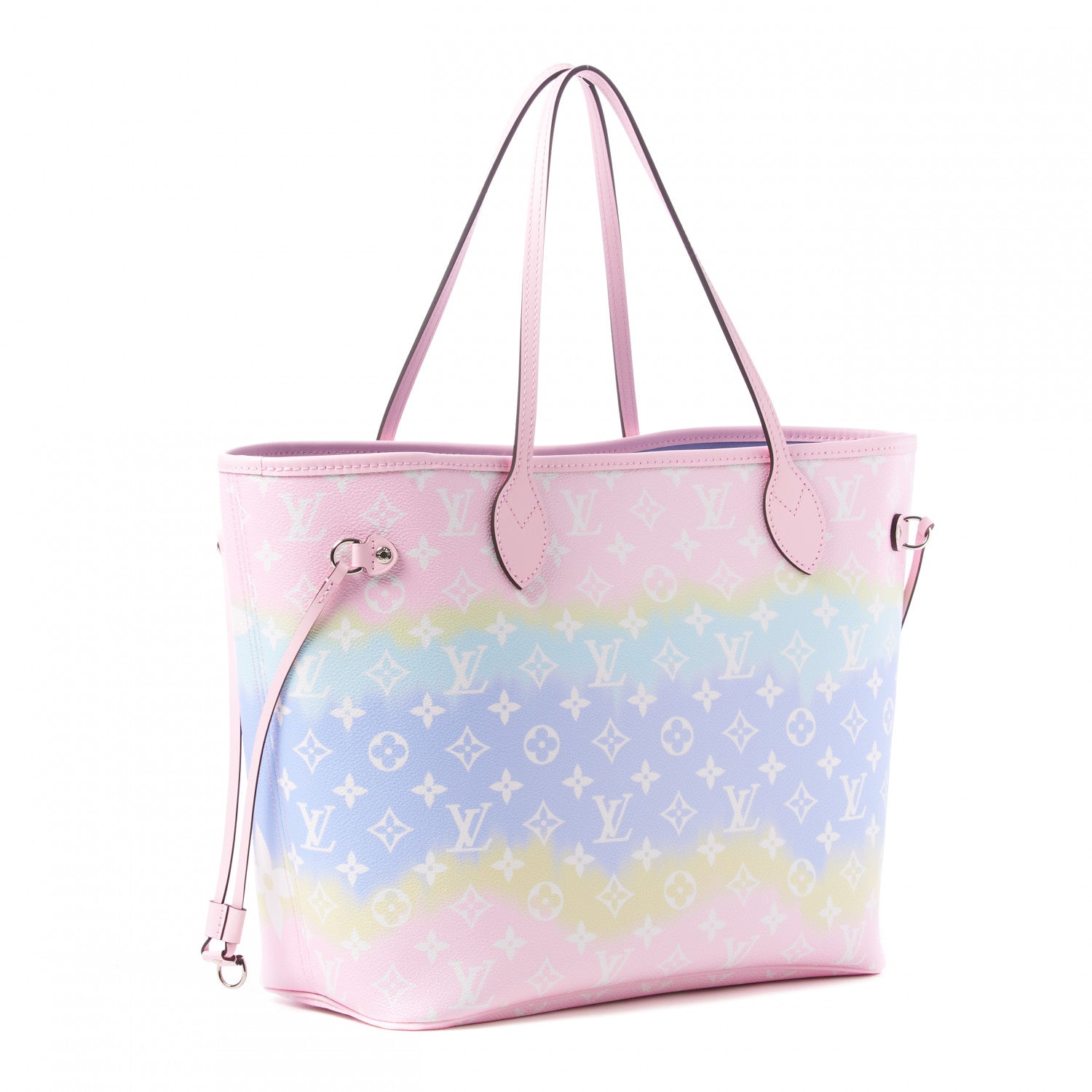 Louis Vuitton Monogram Escale Neverfull MM Pastel 3 of 9
