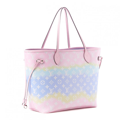 Louis Vuitton Monogram Escale Neverfull MM Pastel 3 of 9