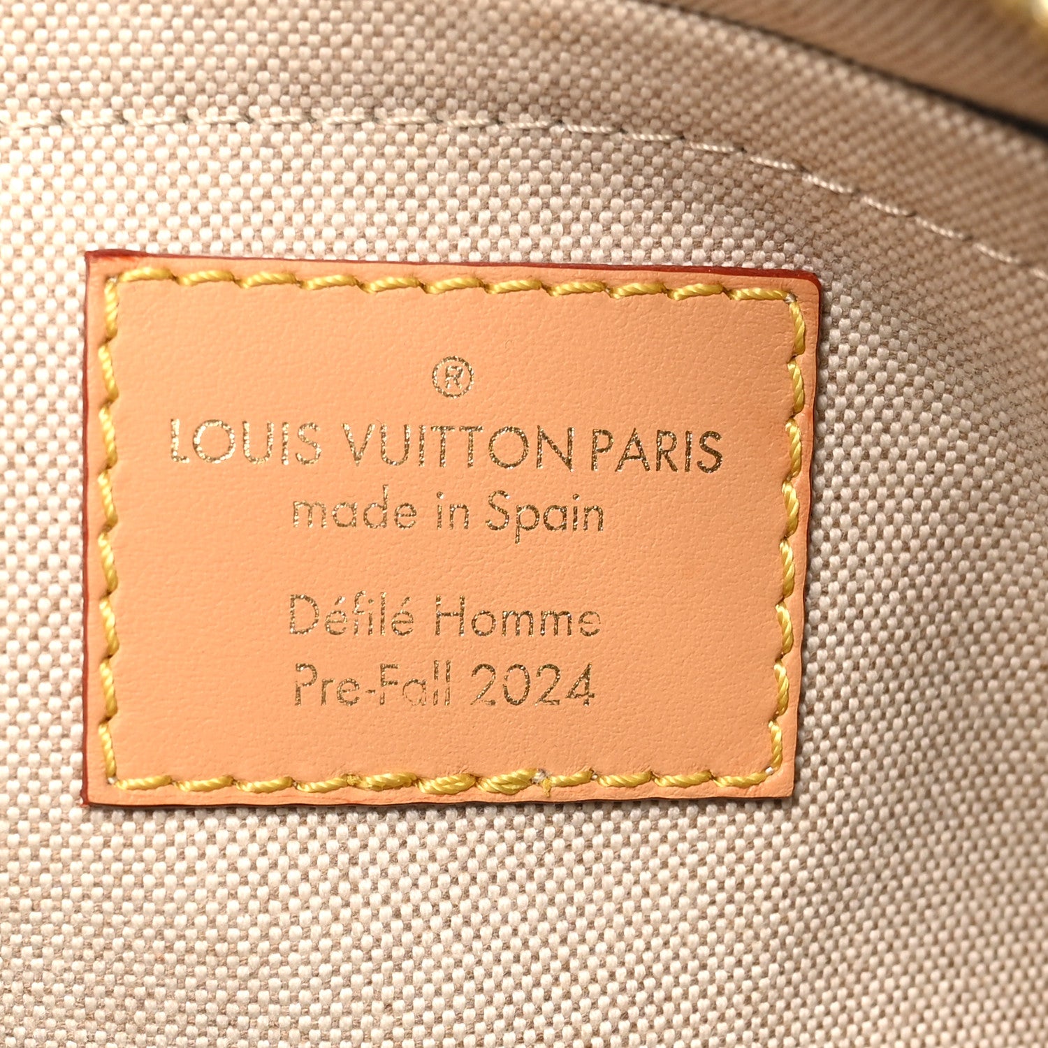 Louis Vuitton Damier Denim 3D Speedy Bandouliere 25 Bleu 6 of 9