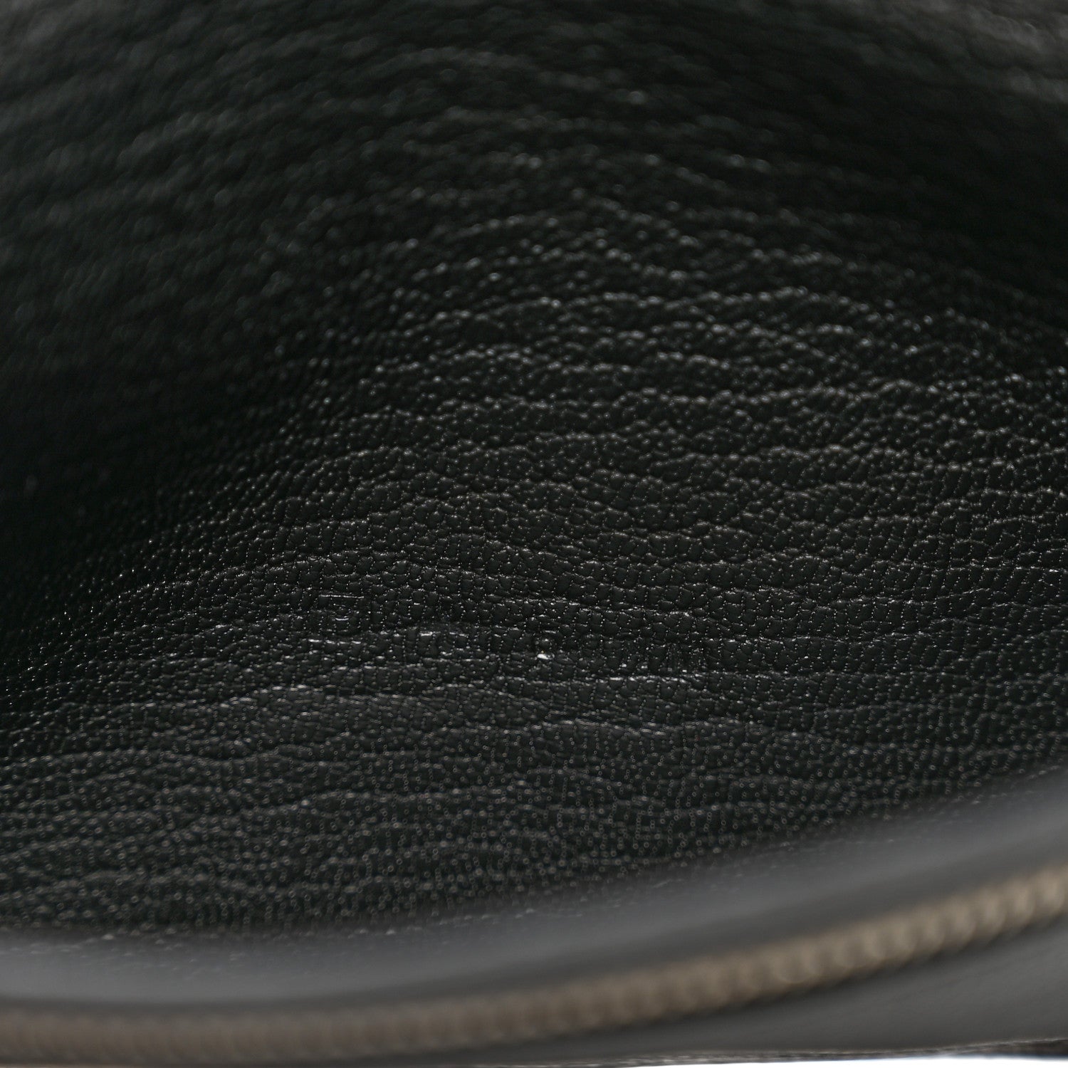 Hermes Chèvre Mysore Bearn Gusset Wallet Black 6 of 8