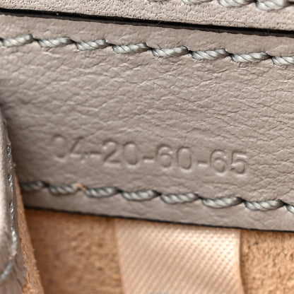 Chloe Calfskin Crocodile Embossed Mini C Vanity Bag Stormy Grey 9 of 14