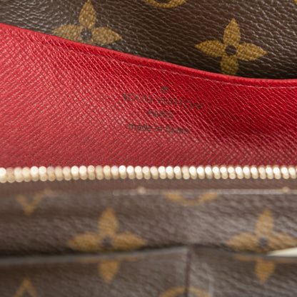 Louis Vuitton Monogram Emilie Wallet Rouge 6 of 7