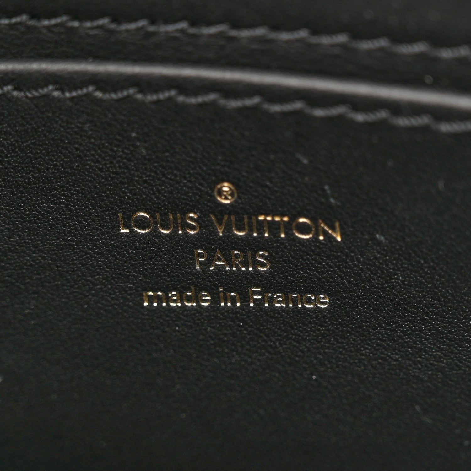 Louis Vuitton Lambskin Malletage GO-14 PM NM Black 7 of 10