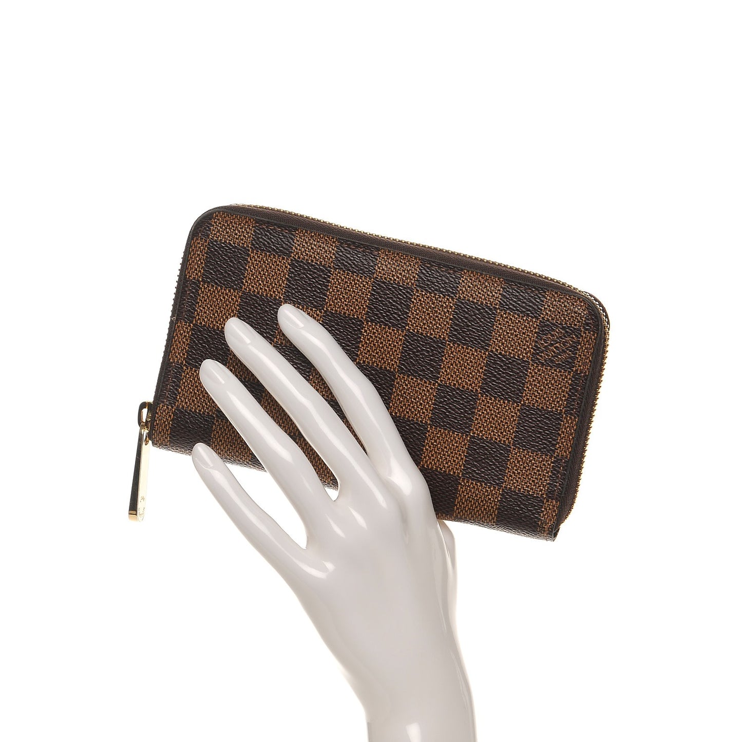 Damier Ebene Zippy Compact Wallet