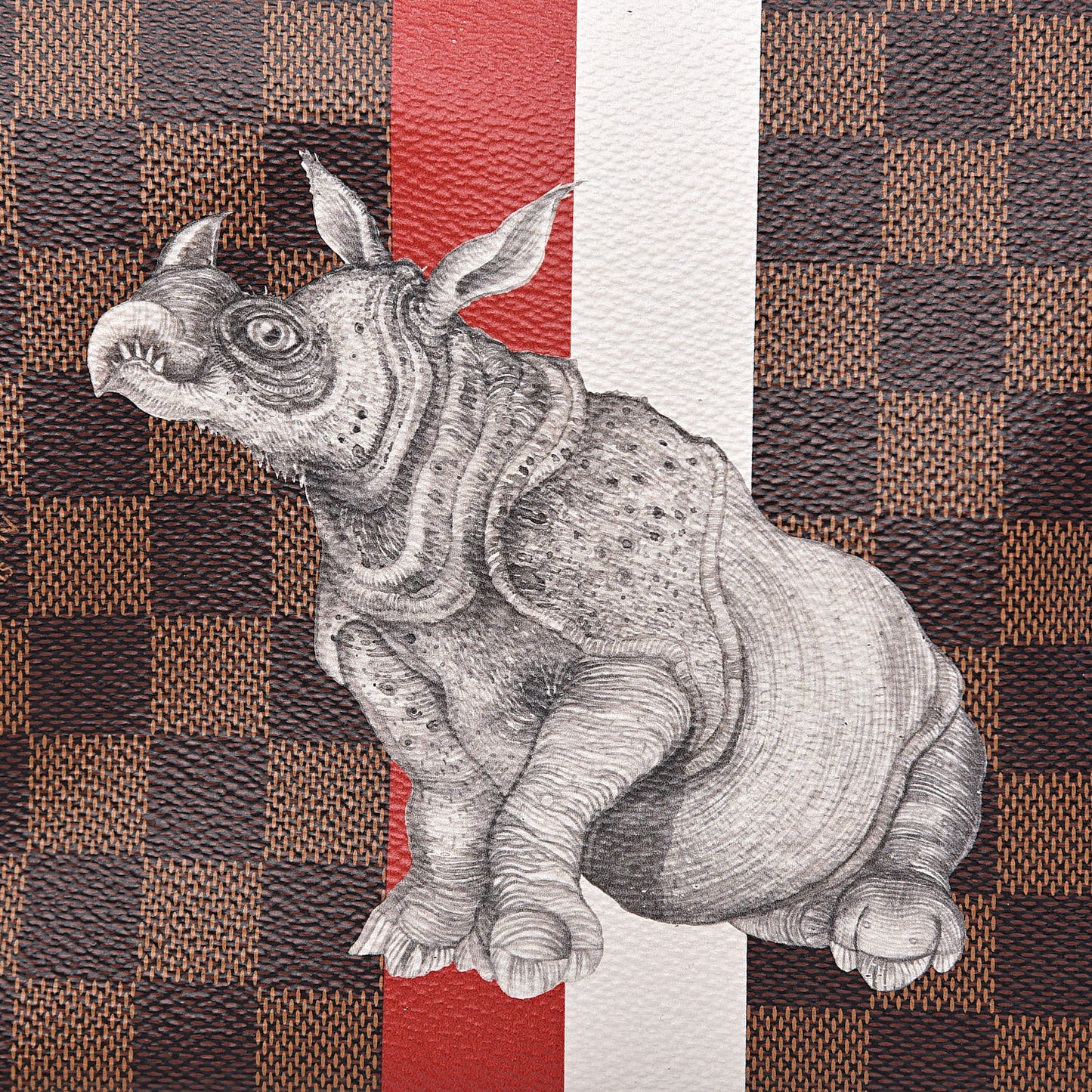Savane Damier Ebene Rhinoceros Nil PM