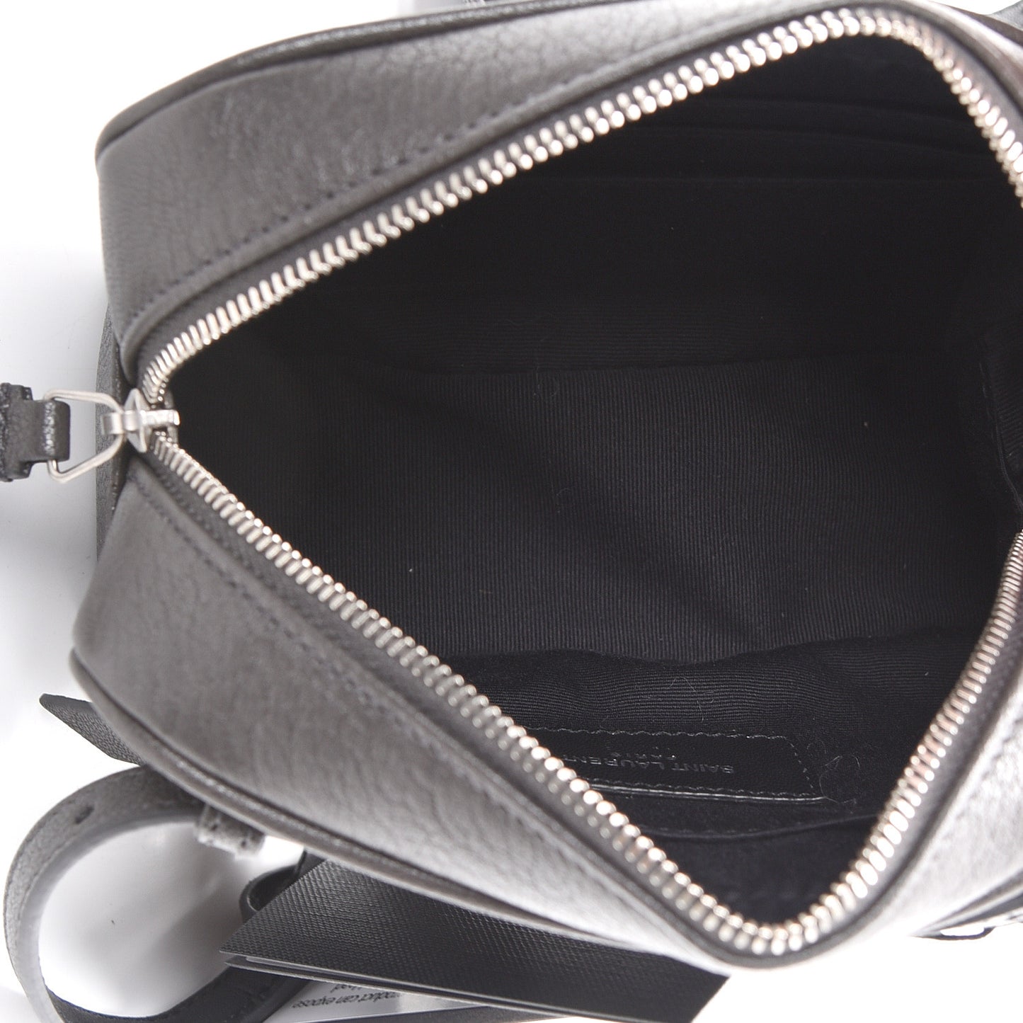 Lambskin Monogram Lou Belt Bag Asphalt