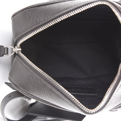 Saint Laurent Lambskin Monogram Lou Belt Bag Asphalt 4 of 9