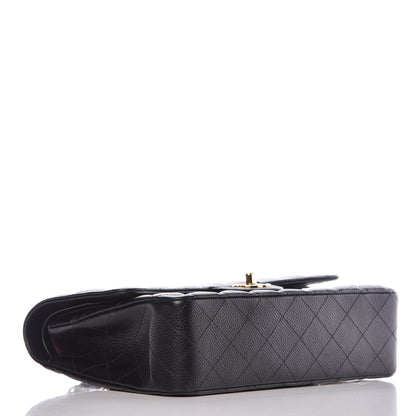 Chanel Caviar Quilted Medium Double Flap Black 5 of 11