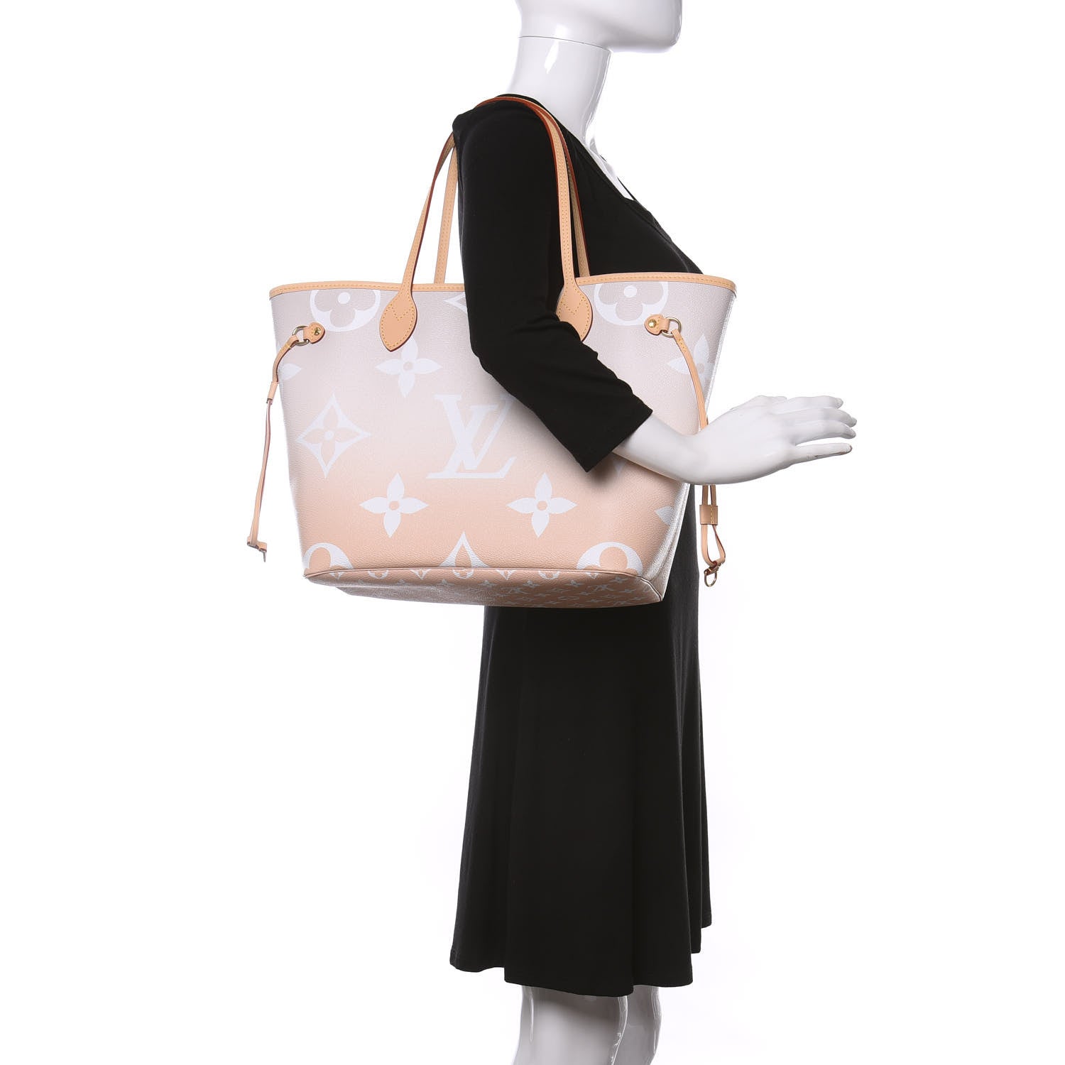 Louis Vuitton Monogram Giant By The Pool Neverfull MM Brume 2 of 10
