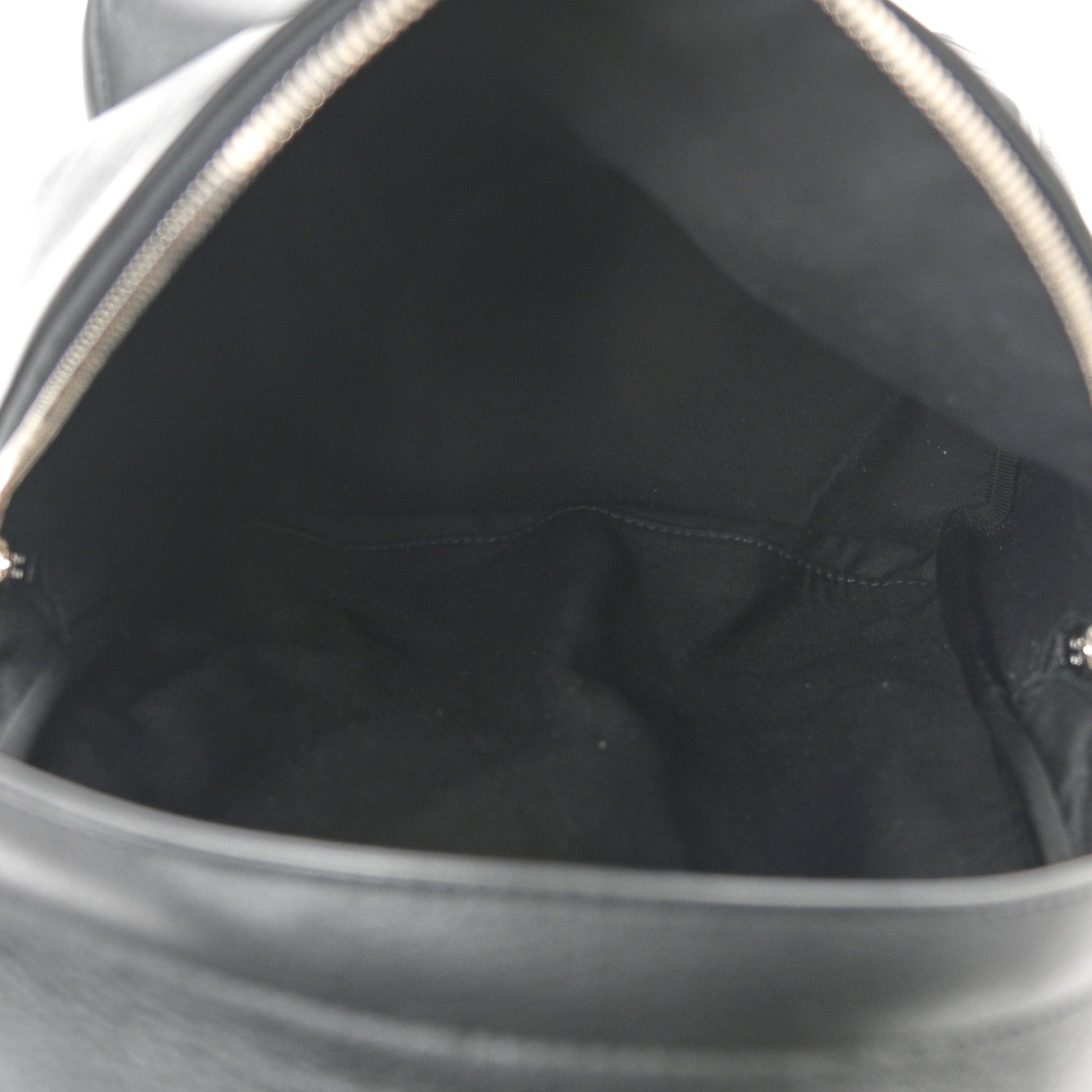 Balenciaga Smooth Calfskin Logo Small Everyday Backpack Black White 5 of 10