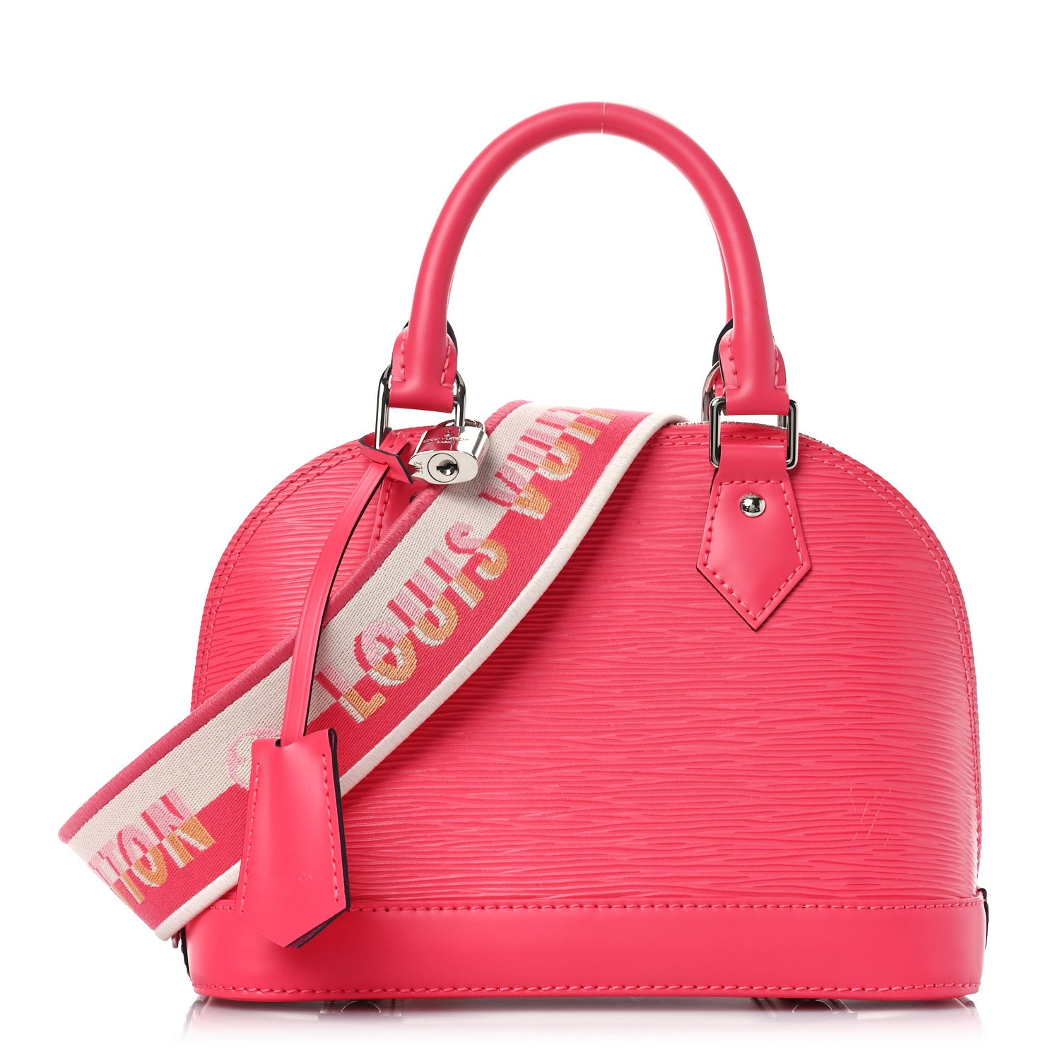 Louis Vuitton Epi Jacquard Alma BB Dragon Fruit 1 of 7