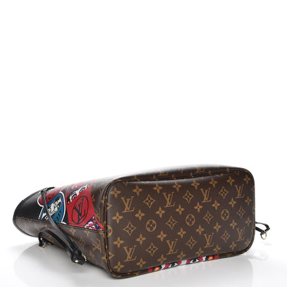 Louis Vuitton Monogram Kabuki Neverfull MM 5 of 8