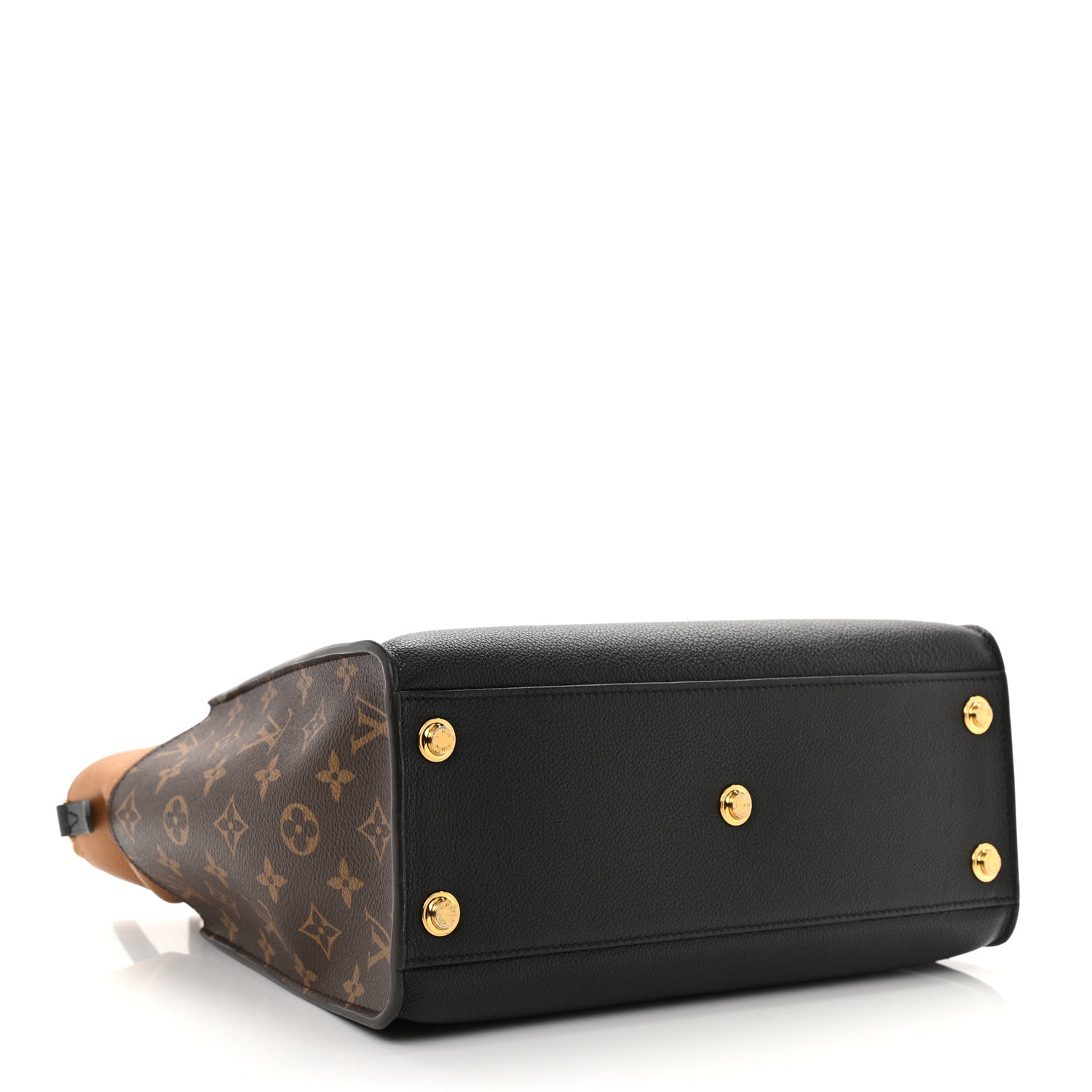 Louis Vuitton Calfskin Monogram On My Side Black 4 of 8