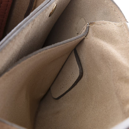 Chloe Suede Calfskin Small Faye Shoulder Bag Nougat 6 of 9