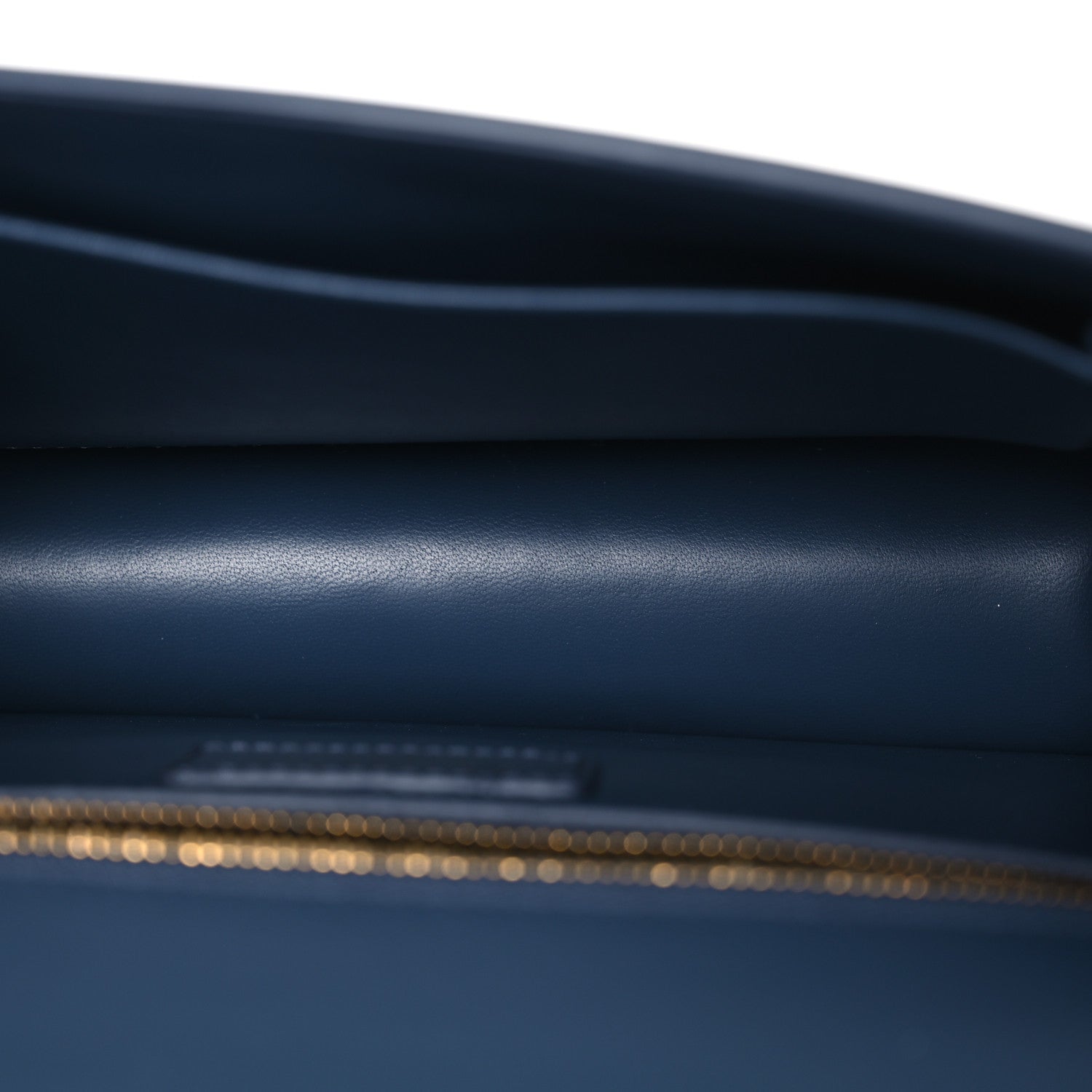 Christian Dior Smooth Calfskin 30 Montaigne Flap Bag Blue 5 of 14