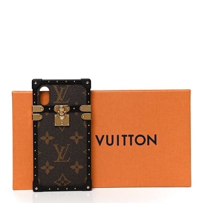 Louis Vuitton Monogram Eye Trunk With Strap iPhone X XS Case 8 of 9