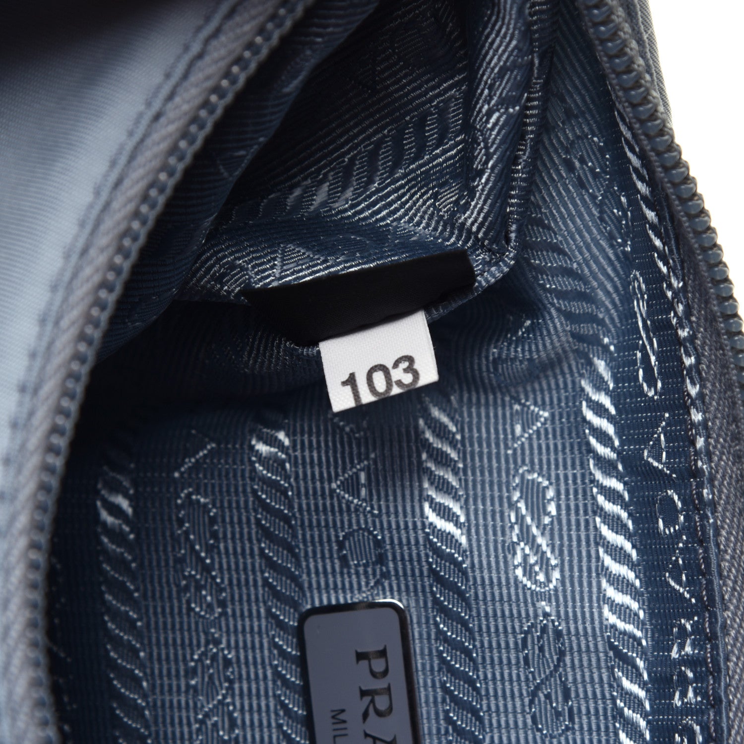 Prada Tessuto Nylon Mini Re-Edition 2000 Bag Astrale 8 of 10