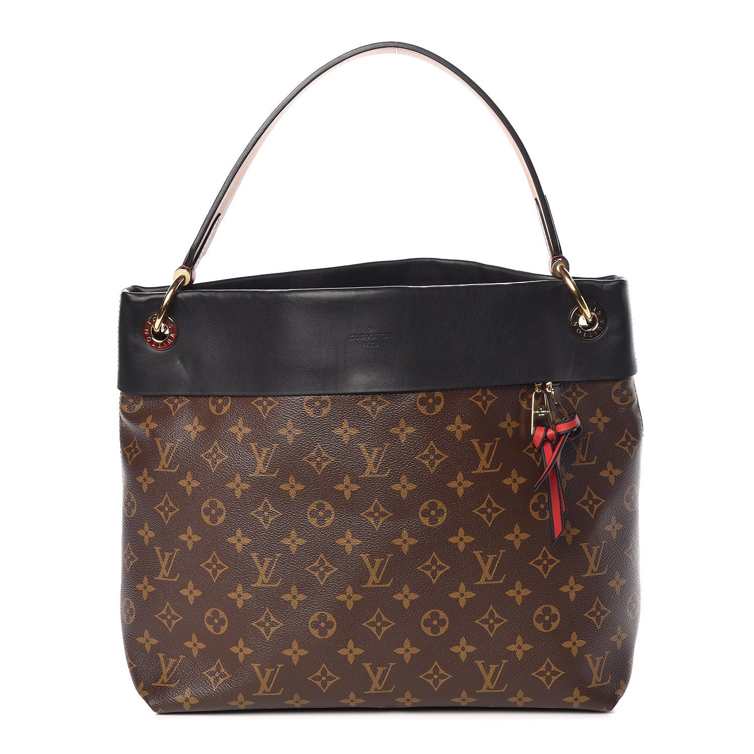 Louis Vuitton Monogram Tuileries Hobo Black 1 of 9