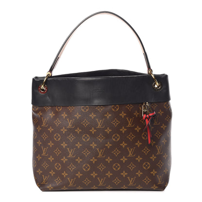 Louis Vuitton Monogram Tuileries Hobo Black 1 of 9