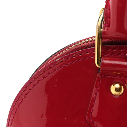 Louis Vuitton Vernis Alma BB Pomme D'Amour 11 of 14