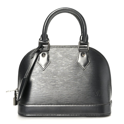 Louis Vuitton Epi Alma BB Anthracite Nacre 1 of 8