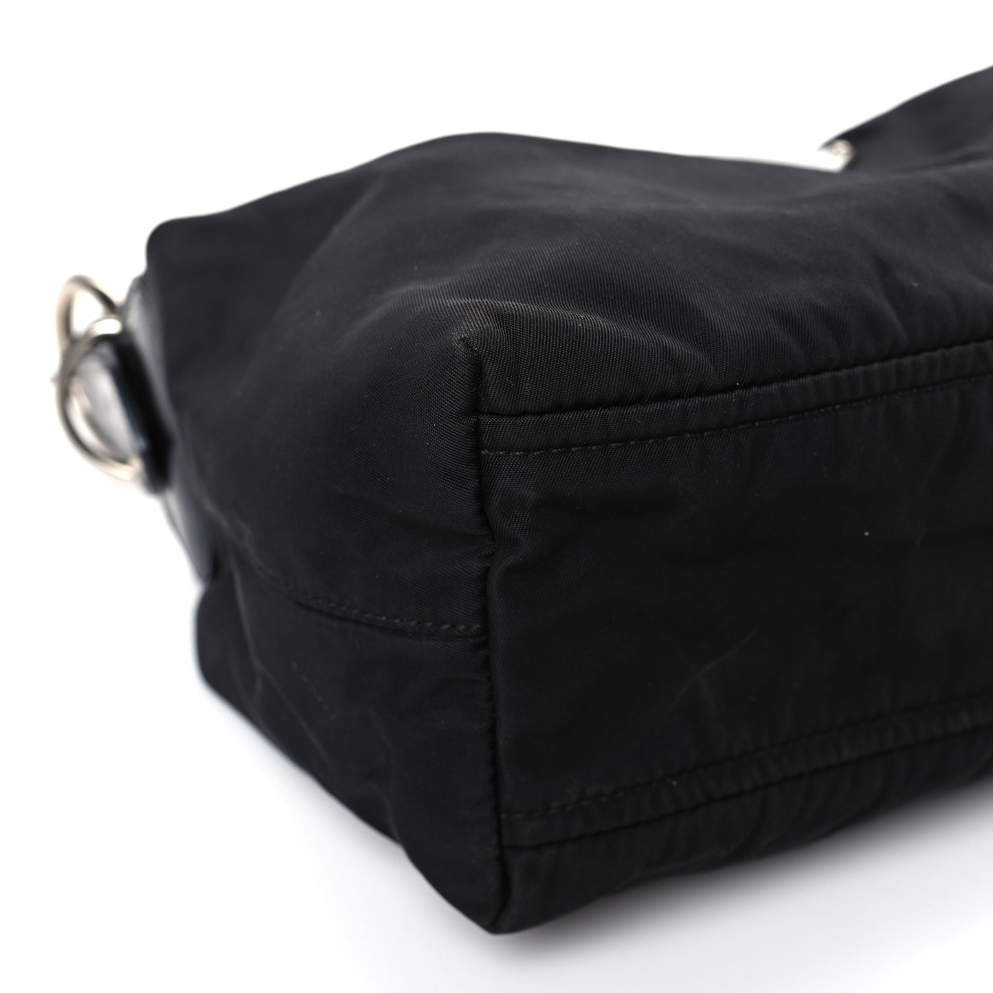 Tessuto Nylon Shoulder Bag Black