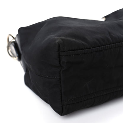 Prada Tessuto Nylon Shoulder Bag Black 7 of 13