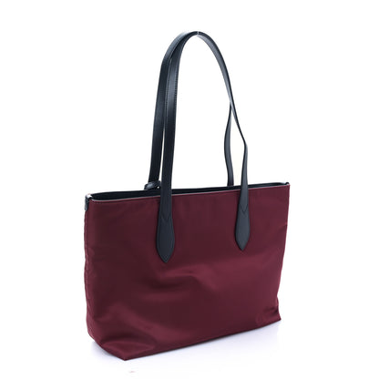 Burberry Nylon Logo Small Ardwell Tote Dark Red 3 of 9