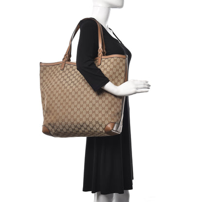 Gucci Monogram Large Craft Tote Light Brown 2 of 12
