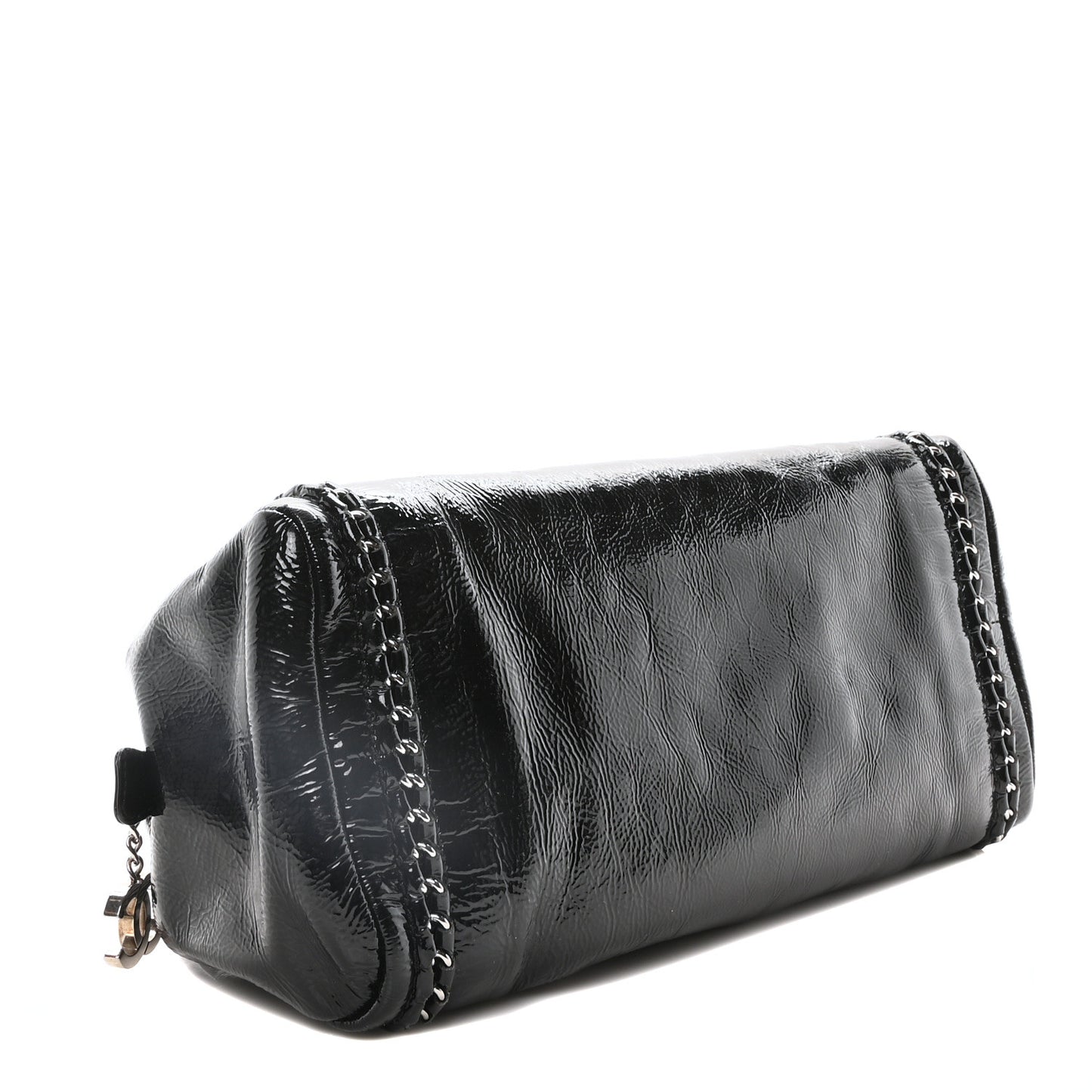 Patent Medium Luxe Ligne Bowler Black
