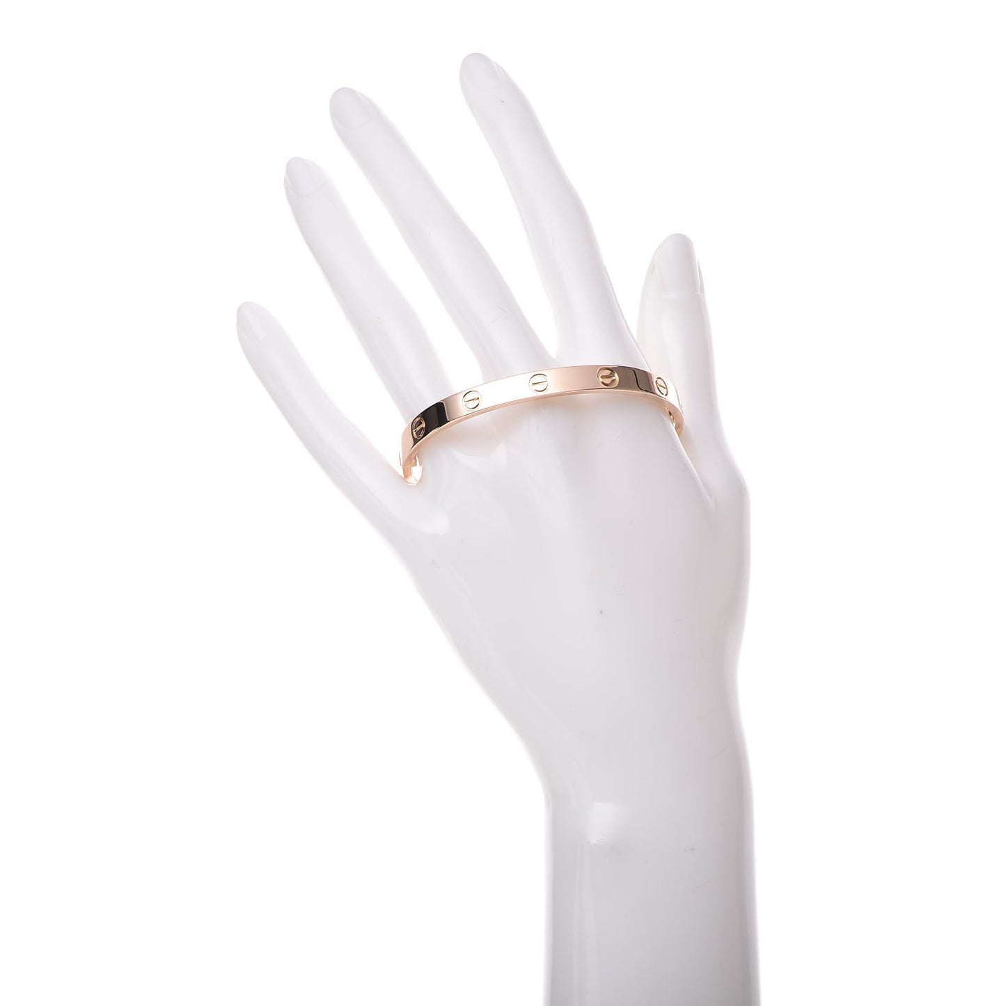 18K Pink Gold LOVE Bracelet 17