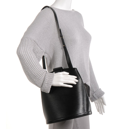 Louis Vuitton Epi Cluny Black 2 of 8