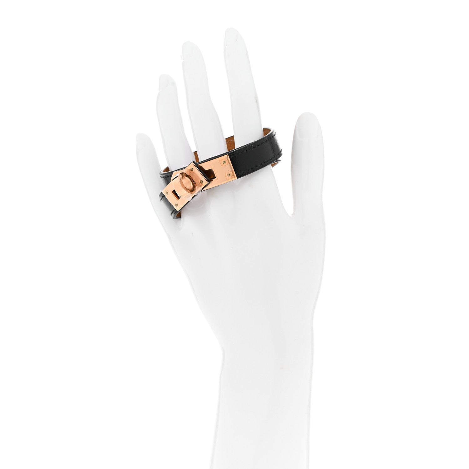 Hermes Swift Mini Kelly Double Tour Bracelet T3 Black 2 of 7