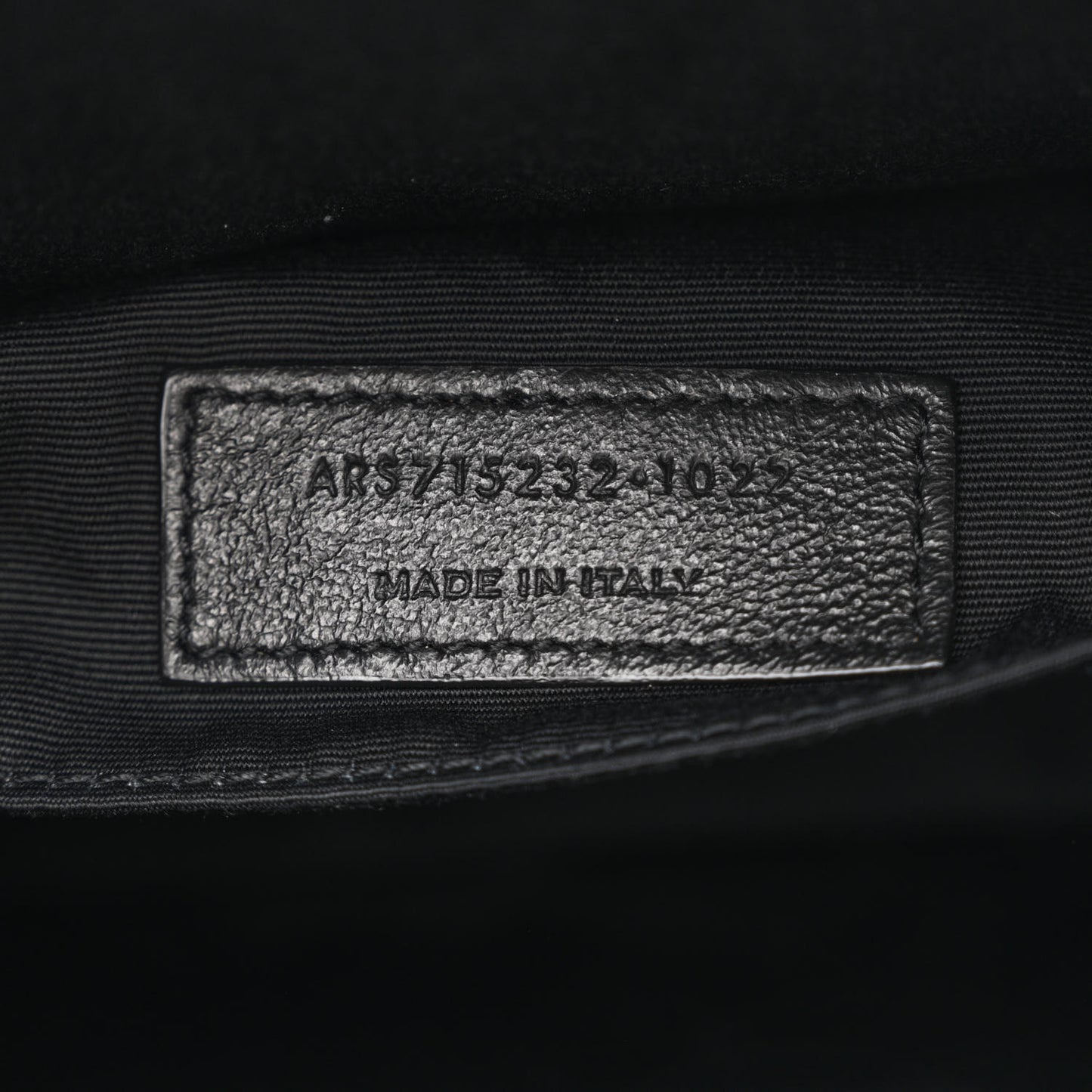 Calfskin Matelasse Monogram Lou Camera Bag Black