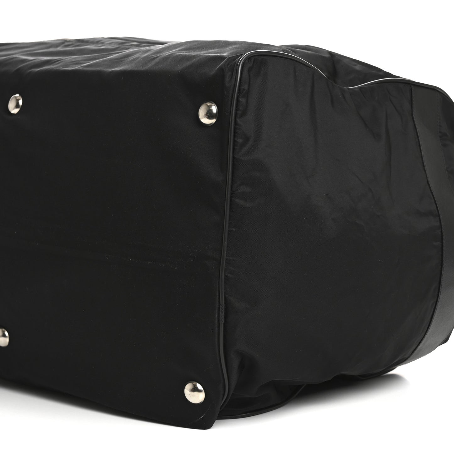 Tessuto Nylon Saffiano Weekender Black
