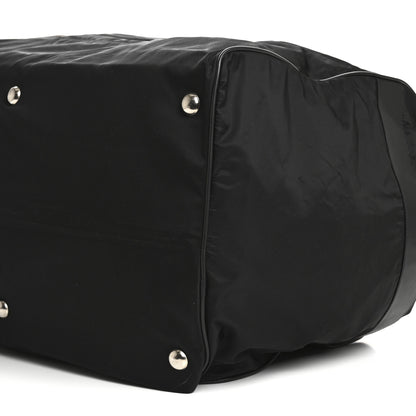 Prada Tessuto Nylon Saffiano Weekender Black 9 of 11