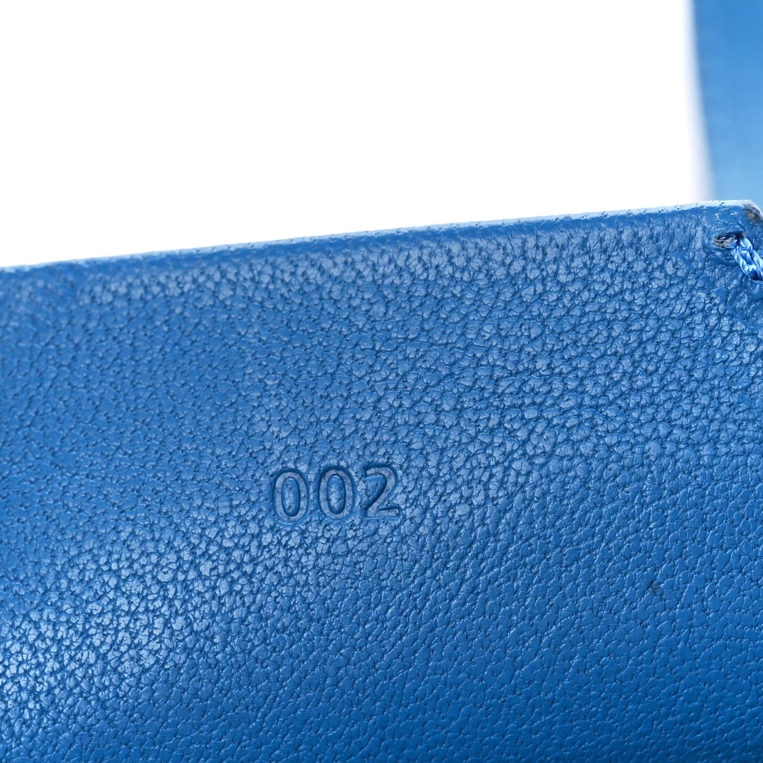 Proenza Schouler Lambskin PS1 Pochette Clutch Blue 9 of 14