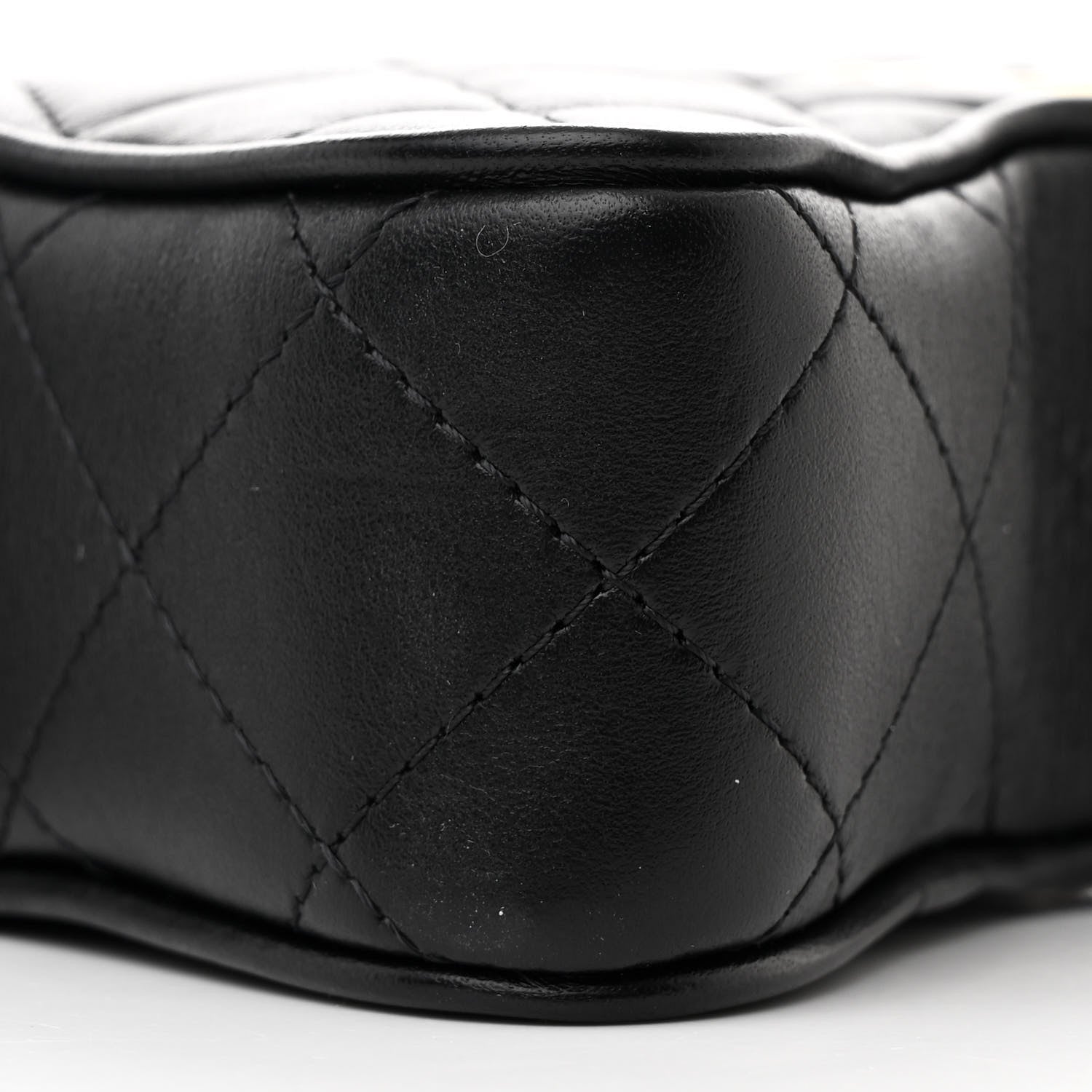 Chanel Lambskin Quilted Walk of Fame Star Bag Black 10 of 11