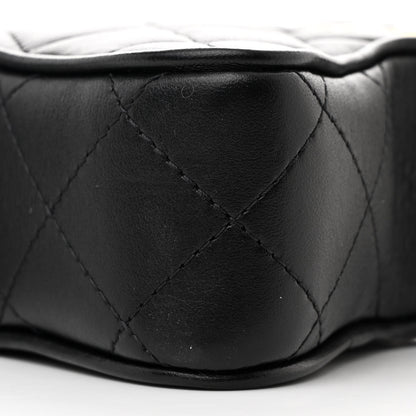 Chanel Lambskin Quilted Walk of Fame Star Bag Black 10 of 11