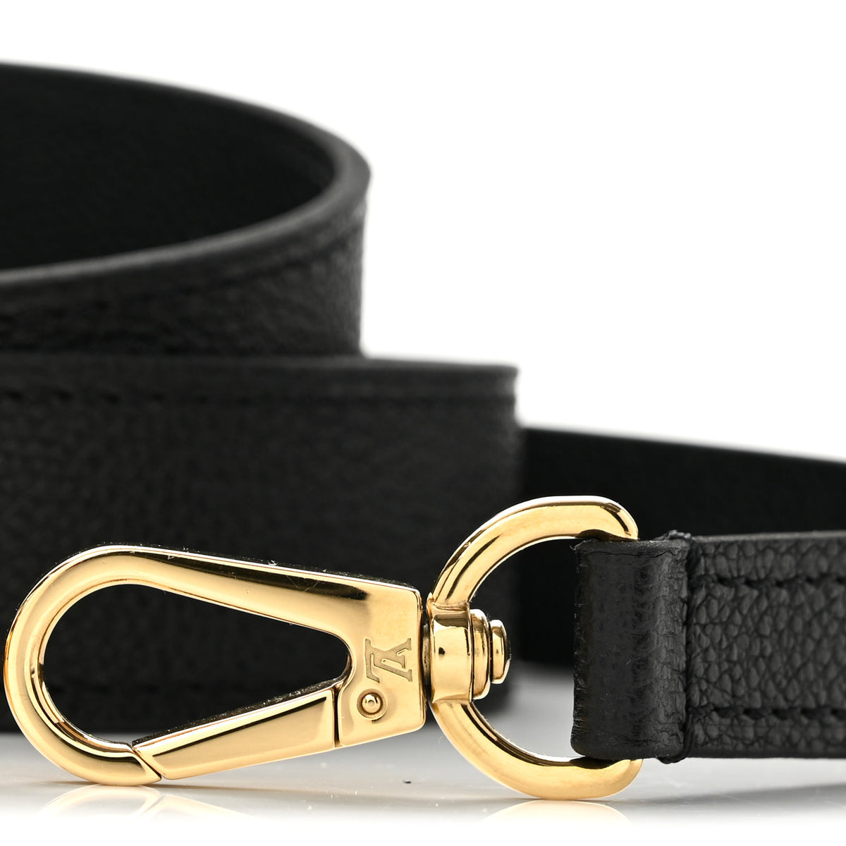 Louis Vuitton Taurillon Shoulder Strap Black 4 of 4