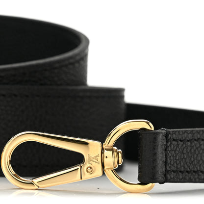 Louis Vuitton Taurillon Shoulder Strap Black 4 of 4