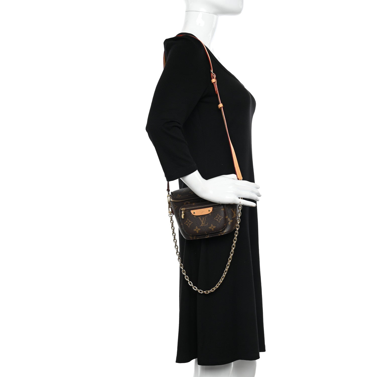 Louis Vuitton Monogram Mini Bumbag 2 of 12