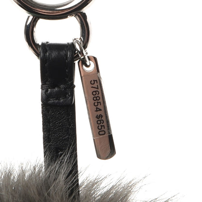 Fendi Fox Fur Pom Pom Bag Charm Multicolor 5 of 5