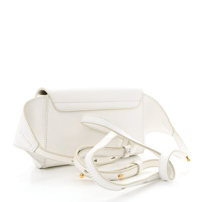Chloe Calfskin Suede C Belt Bag Brilliant White 3 of 10