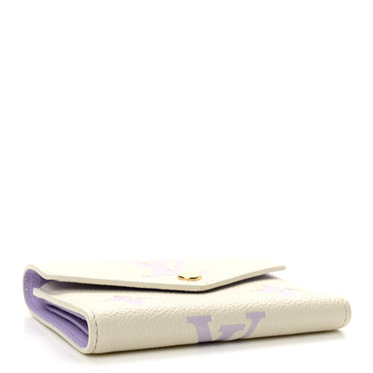 Louis Vuitton Empreinte Monogram Giant Victorine Wallet Latte Bubble Tea 4 of 7