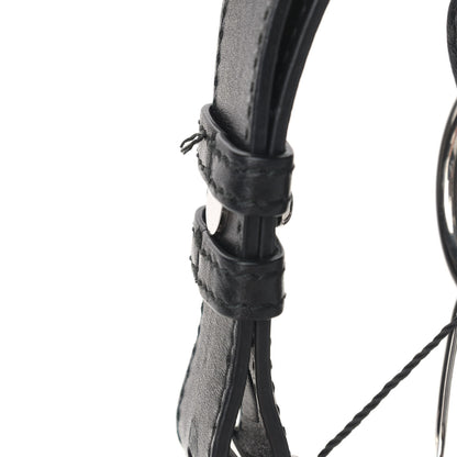 Balenciaga Canvas Satin Calfskin Diagonal Allover Logo Print Classic Silver Hardware S City Black White 11 of 11
