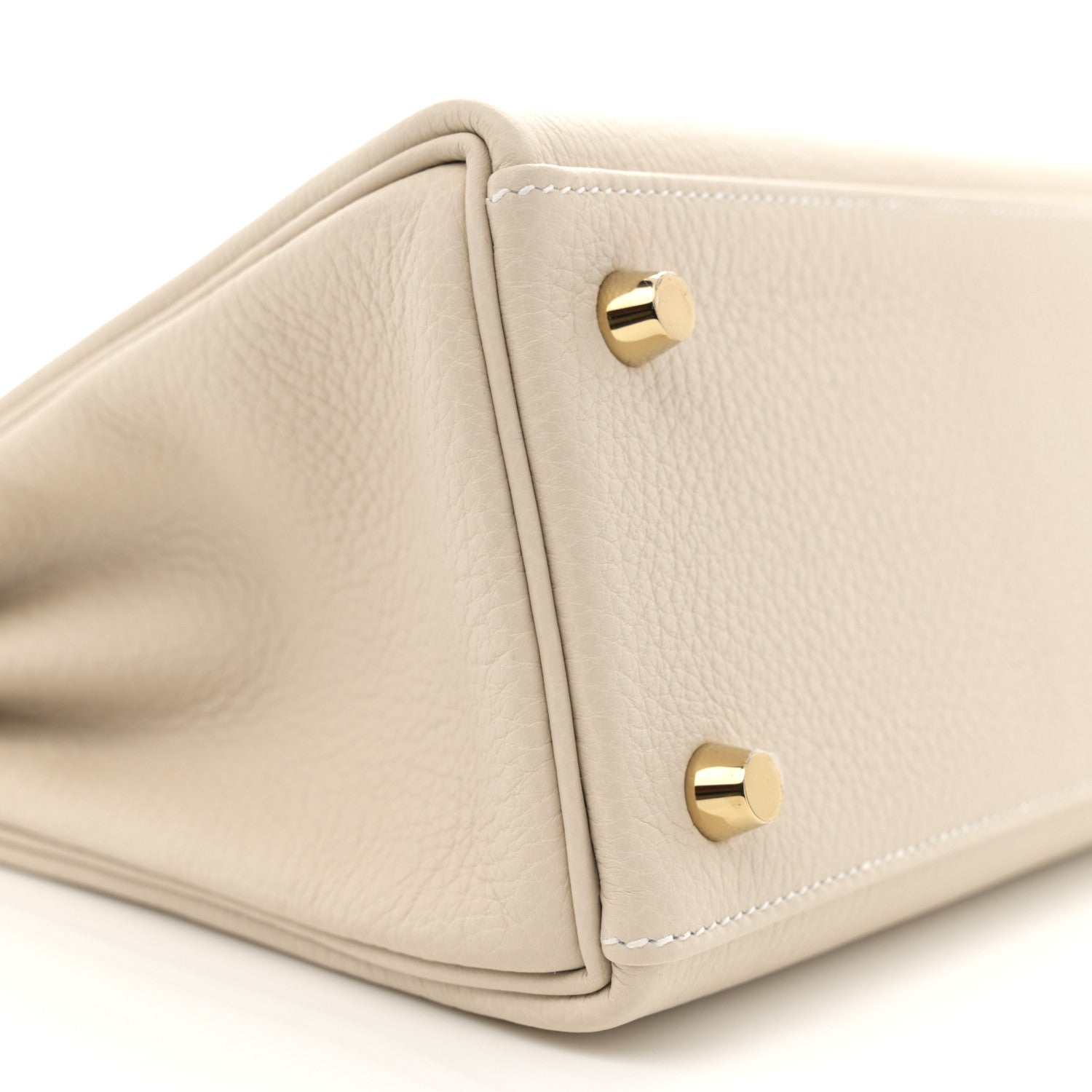 Hermes Togo Kelly Retourne 25 Craie 9 of 11